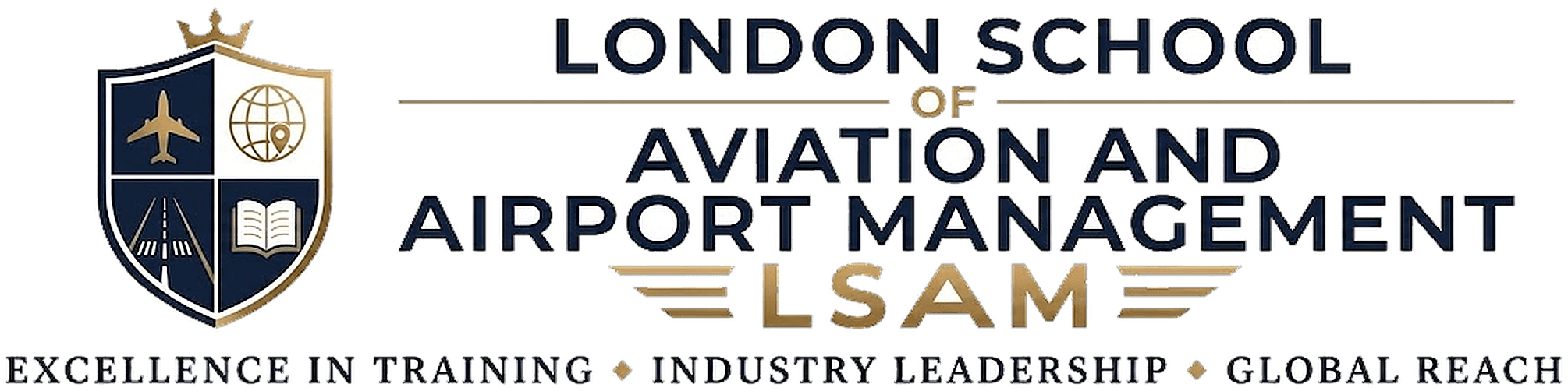 London School of Aviation & Airport Management logo