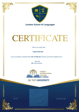 LSL Institutional Certificate of Excellence - Authentic Design
