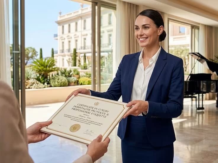 Certificate in Luxury Hospitality, Protocol & Professional Etiquette (CLHPE077)